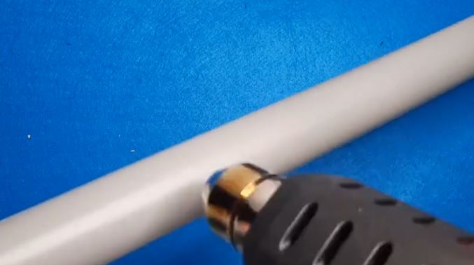 como doblar tubo de pvc